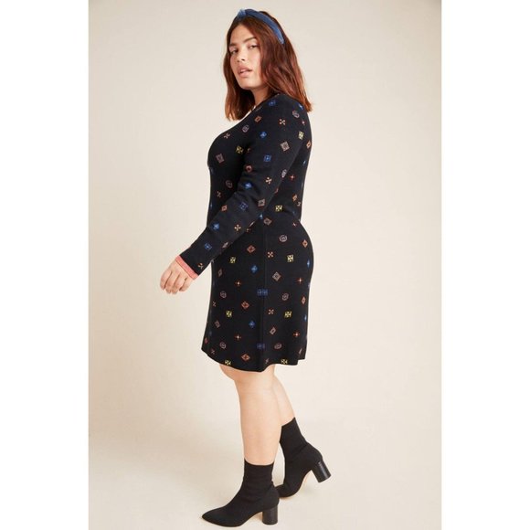 Anthropologie Aldomartins Toni Sweater Mini Dress - Picture 2 of 12